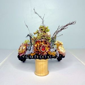 Handcrafted Royal Flower Crown